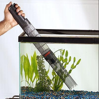 Сифон с грязесборником для аквариума